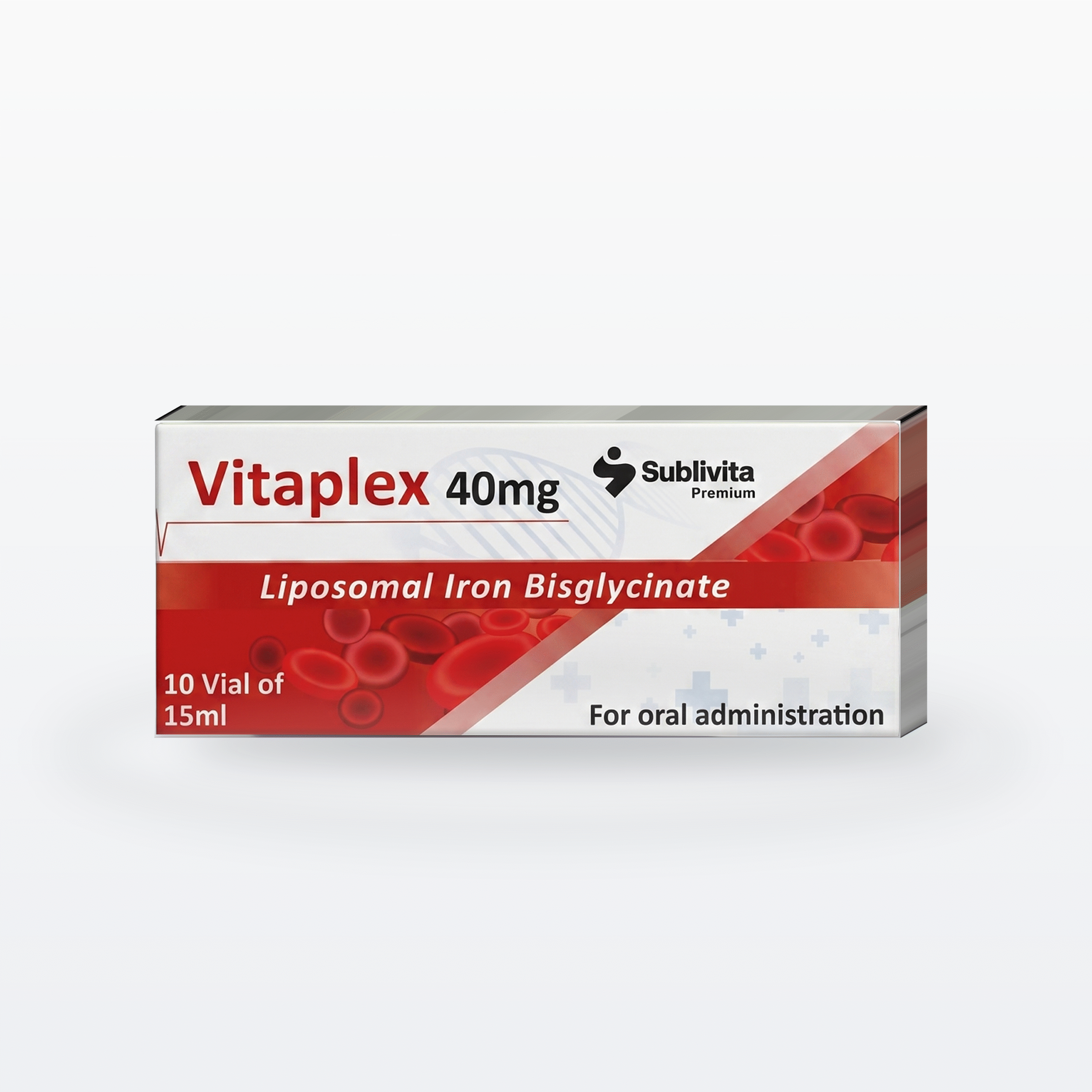 Sublivita Vitaplex 40mg Liposomal Iron Bisglycinate