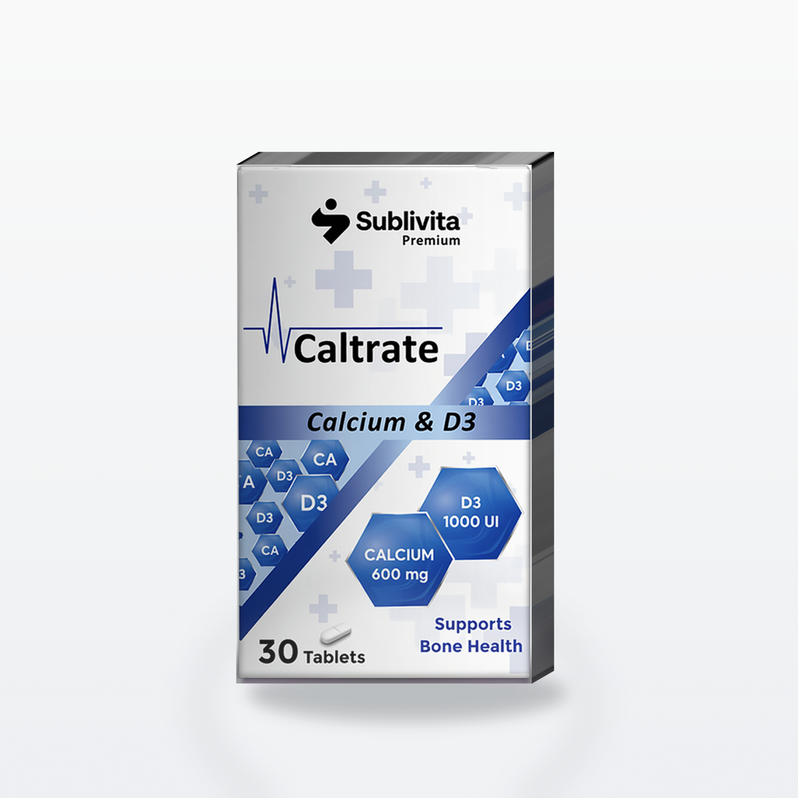 Sublivita Caltrate with Calcium and Vitamin D3
