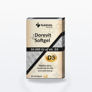 Sublivita Dorevit Softgel Vitamin D3 50000 IU