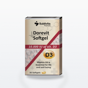 Sublivita Dorevit Softgel Vitamin D3 10000 IU